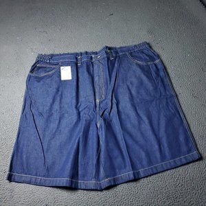 Liberty Blues Denim Jean Shorts Mens Size 52 Big & Tall Blue Cotton Cargo